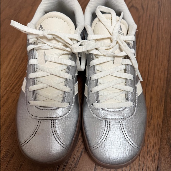 adidas silver Low-Top Sneakers - Picture 2 of 4